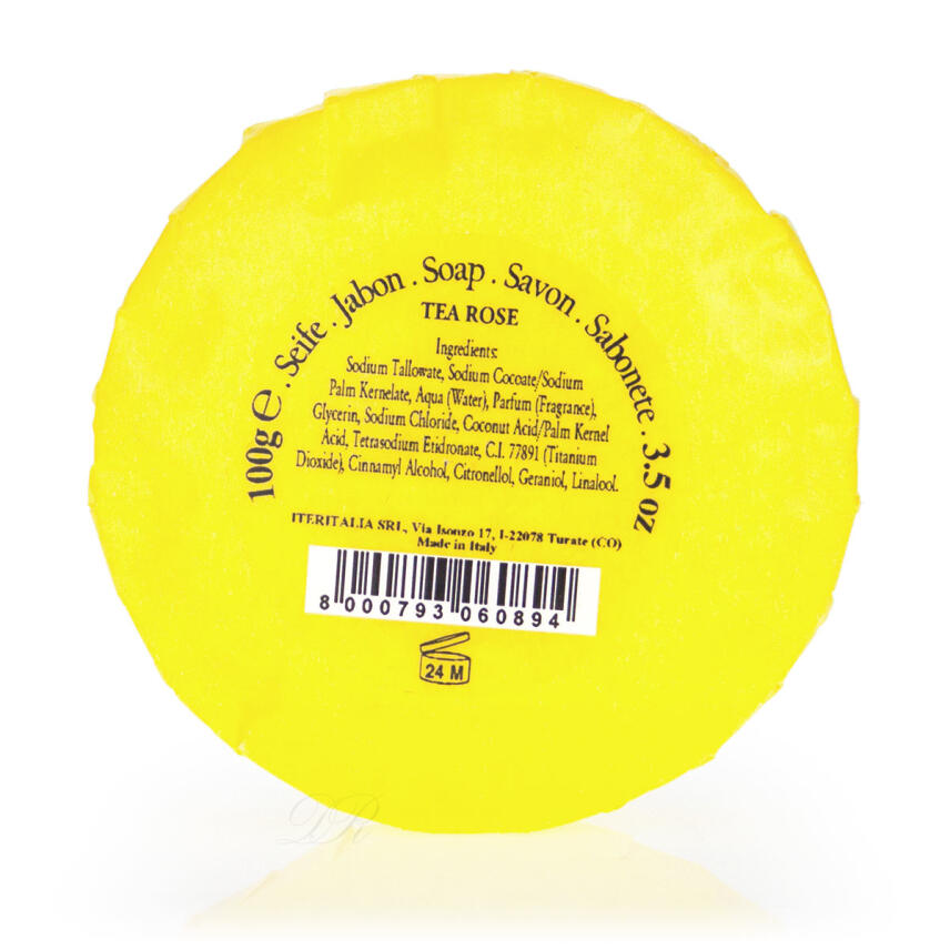 Iteritalia feine Seife in Plisee Papier Rosa 100 g