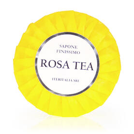 Iteritalia feine Seife in Plisee Papier Rosa 100 g