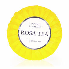 Iteritalia fine soap in plissee paper Rosa 100 g / 3.5 oz.