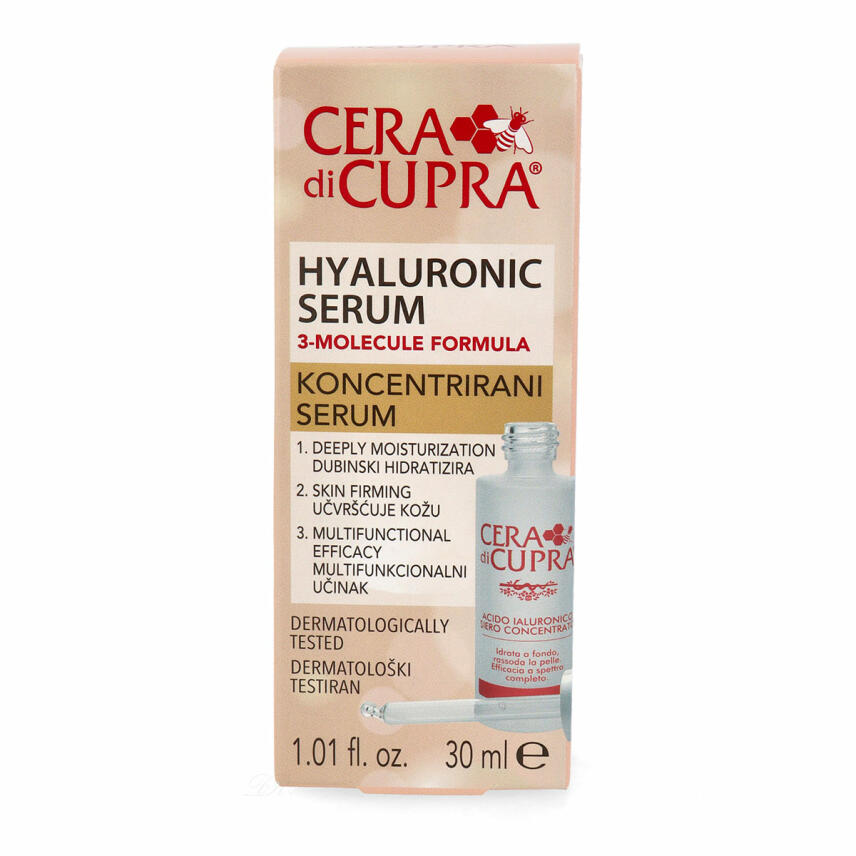 Cera di Cupra Serum mit Hyalurons&auml;ure f&uuml;r normale Haut 30 ml
