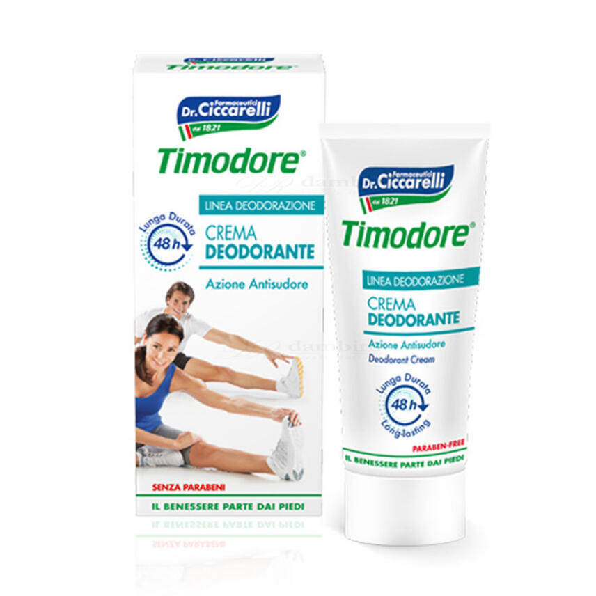 Dottor Ciccarelli Timodore Crema Deodorante Deocreme f&uuml;r F&uuml;&szlig;e 50 ml