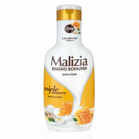 Malizia Bath-Foam honey and Ginger 1000ml