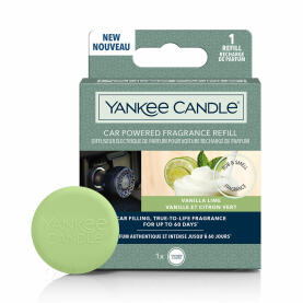 Yankee Candle Car Powered Fragrance Nachfüll Vanilla Lime Lufterfrischer Auto