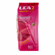 LEA Woman Basic Sensitive 10x Two Stainless steel blades...
