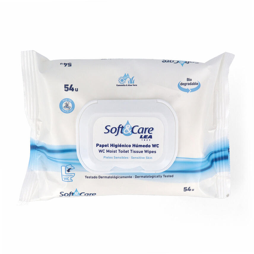 LEA Soft &amp; Care Feuchtes Toilettenpapier 54 Stk.