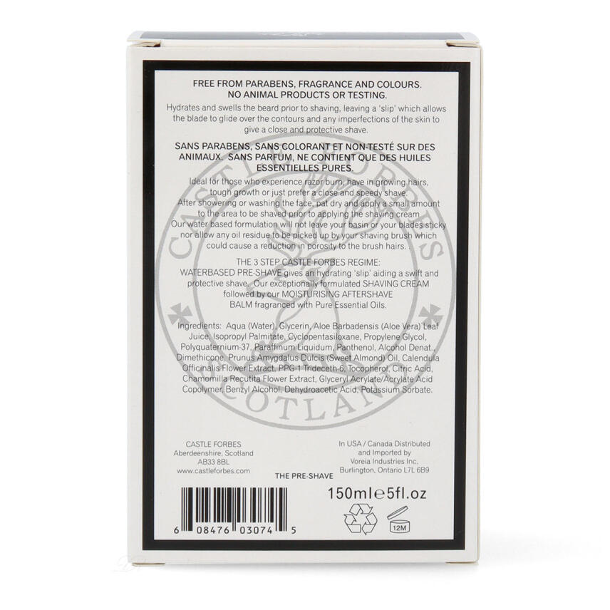 Castle Forbes Pre Shave 150 ml
