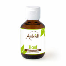 Ambrial Hemp seed oil cold pressed 100% natural pure 100 ml