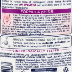 Paglieri Felce Azzurra Intimseife Ultra Protezione 250 ml