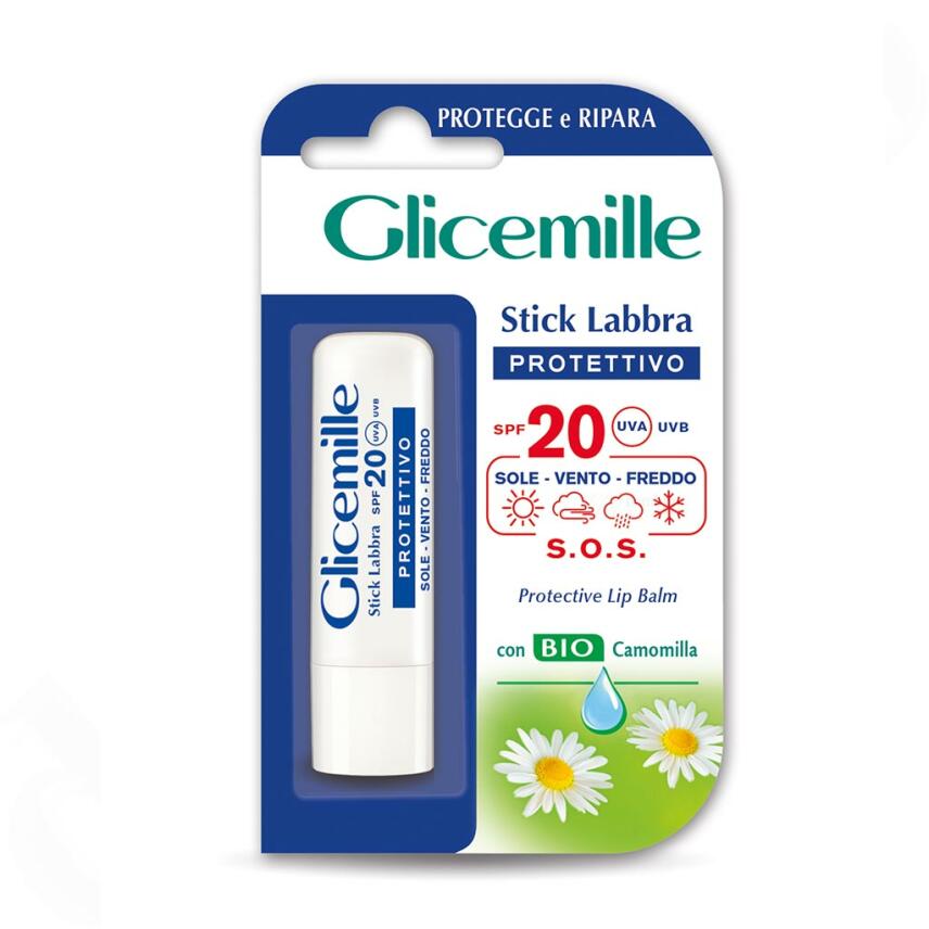 Glicemille Stick Labbra Sch&uuml;tzender Kamillen Lippenbalsam 5,5ml SPF20