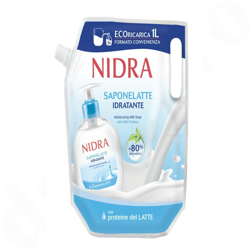 Nidra Fl&uuml;ssigseife mit Milchproteinen feuchtigkeitsspendend 1 Lit. refill