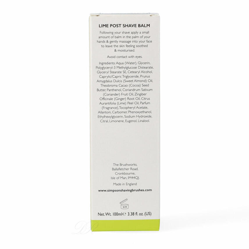 Simpson Lime Post Shave Balm 100 ml