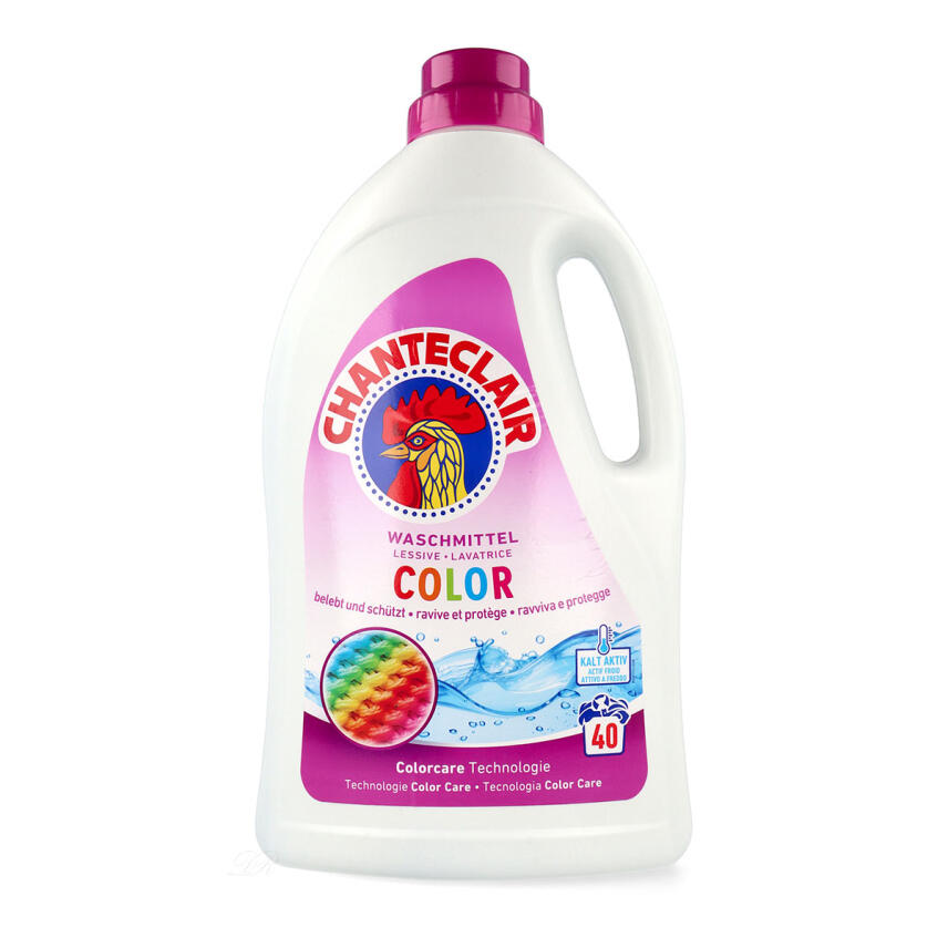 Chante Clair Waschmittel Fl&uuml;ssigseife Buntw&auml;sche Capi colorati 1800ml 40 Waschg&auml;nge