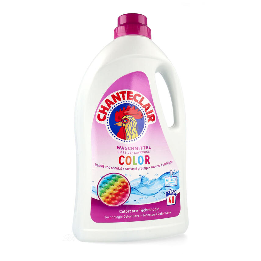Chante Clair Waschmittel Fl&uuml;ssigseife Buntw&auml;sche Capi colorati 1800ml 40 Waschg&auml;nge