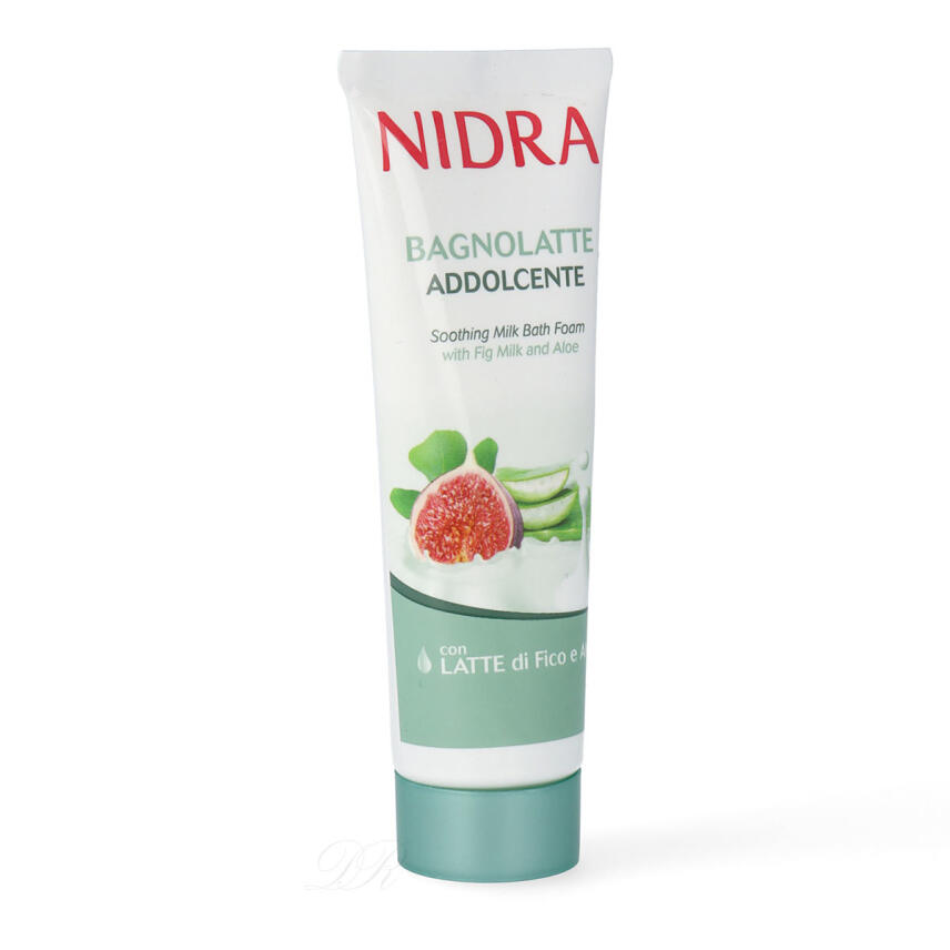 Nidra Bademilch Addolcente mit Feigenmilch und Aloe 50 ml travel size