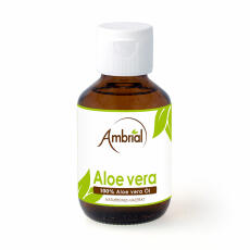 Ambrial aloe vera oil 100% natural pure 100 ml