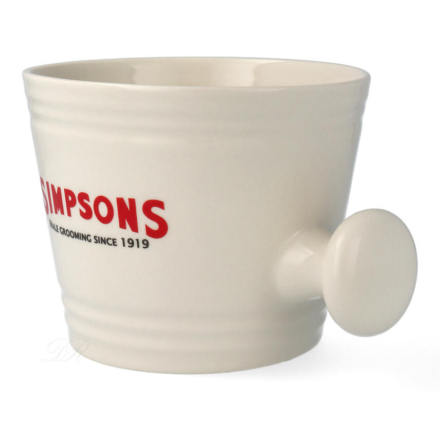 Simpsons Rasiertasse Porzellan gross
