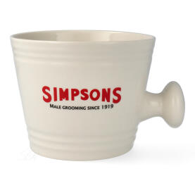 Simpsons Rasiertasse Porzellan gross