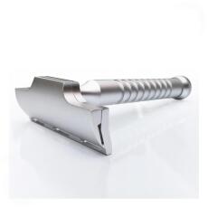 RazoRock Sicherheitsrasierer Silver Satin Hawk v2