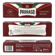 Proraso Rasierseife Tube Barbe Dure f&uuml;r dichte B&auml;rte Super Formula 150 ml