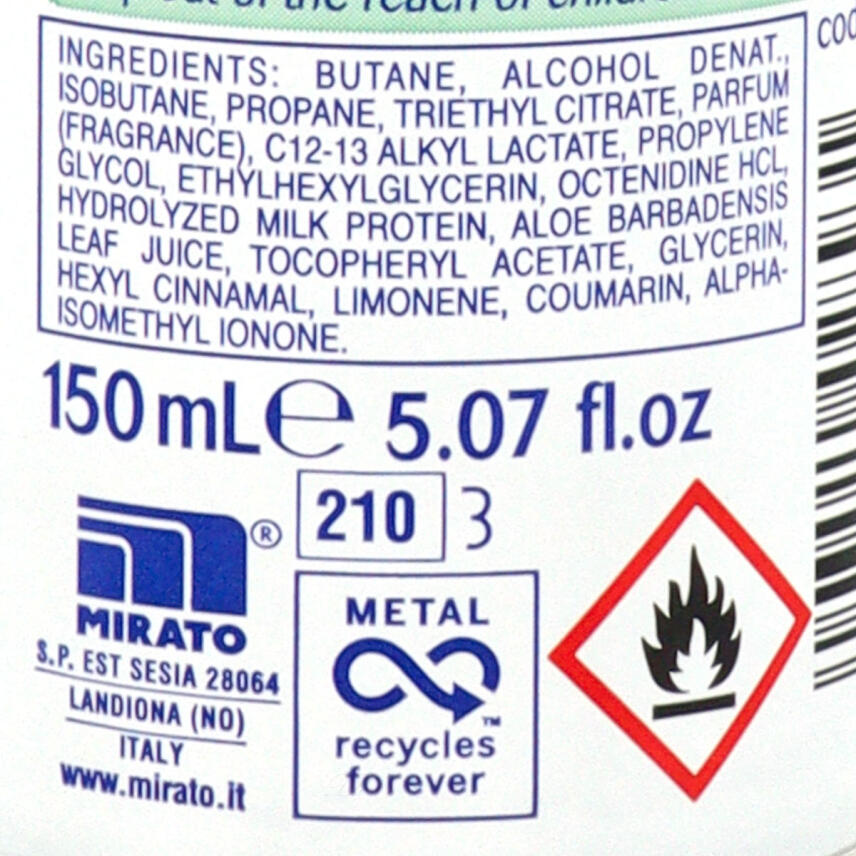 Nidra deolatte Fresh Invisible deo 150 ml ohne Aluminiumsalze