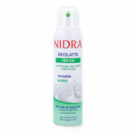 Nidra deolatte Fresh Invisible deodorant 150 ml no...