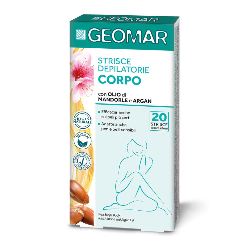 GEOMAR Wachsstreifen K&ouml;rper 20 St.