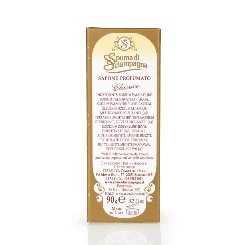 Spuma di Sciampagna Seife Antica Tradizione Classico 3x 90 g