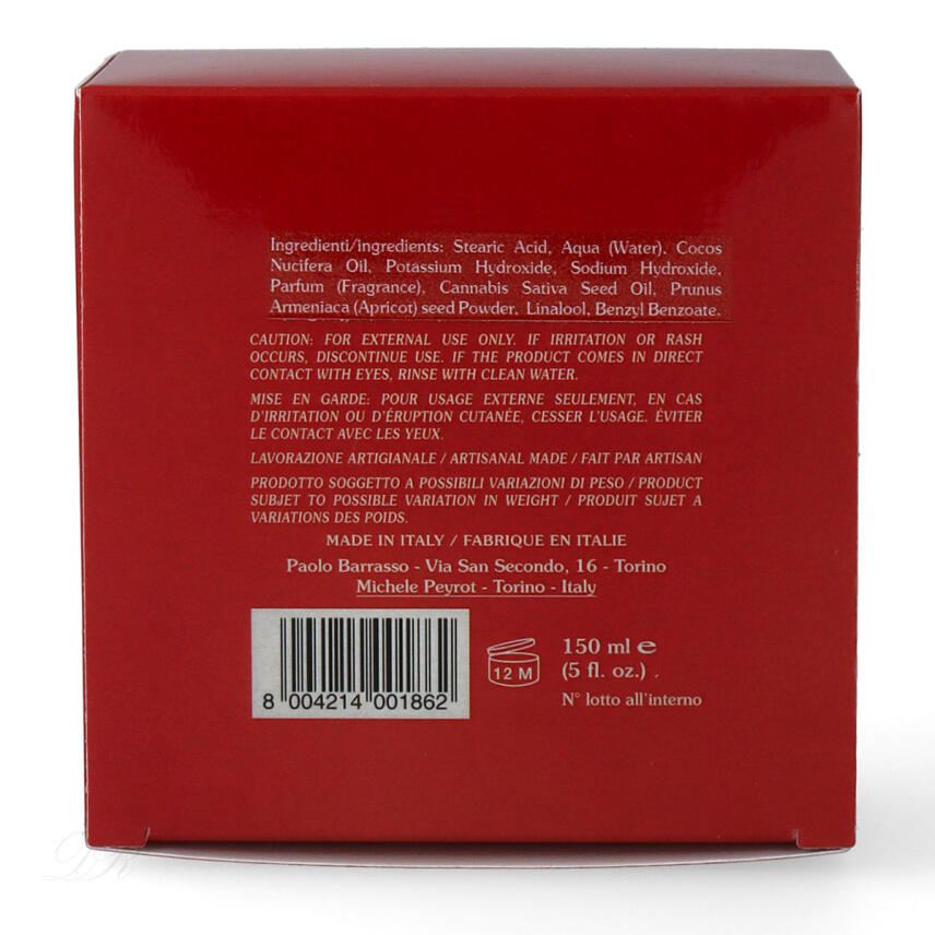 Paolo Barrasso Rasierseife Rosso 150 ml