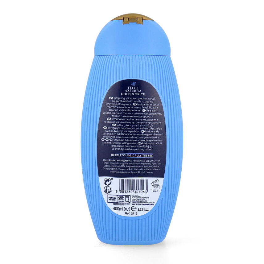 Paglieri Felce Azzurra Duschgel Oro e Spezie 400 ml