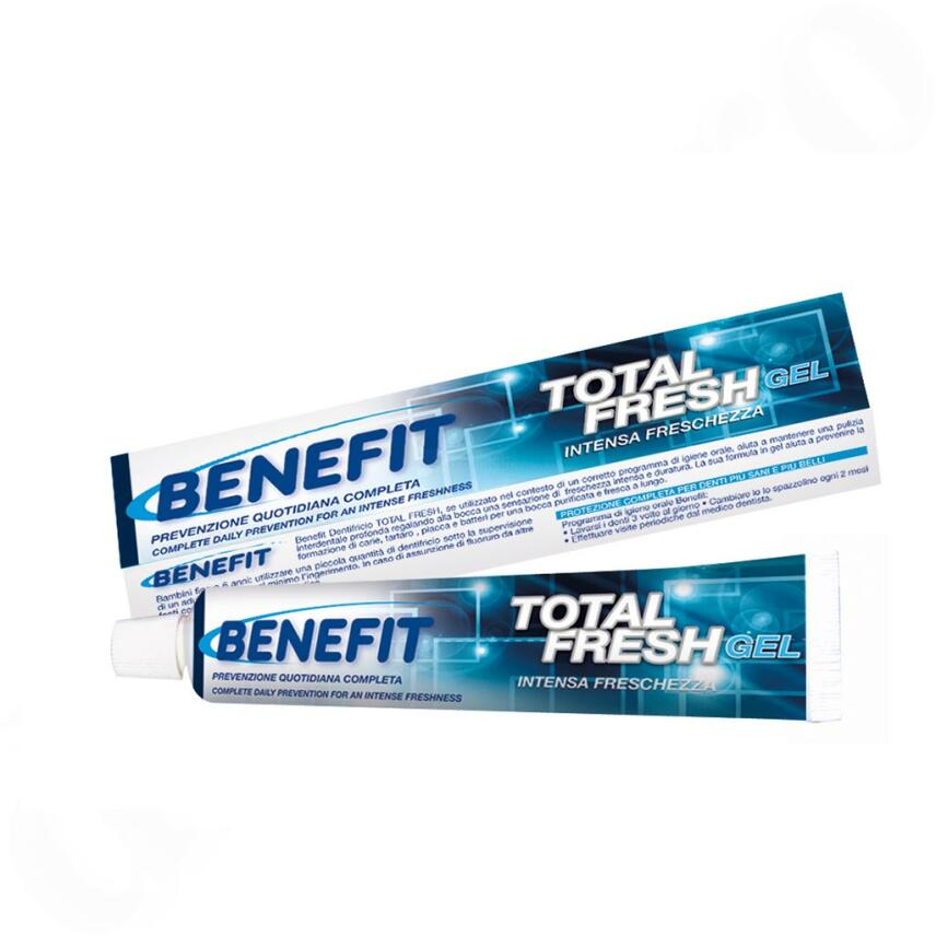 MALIZIA Benefit Set mit Zahnb&uuml;rste 2x + Zahnseide + Total Zahnpasta 75ml