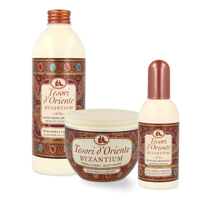 Tesori dOriente Byzantium Set Eau de Toilette + K&ouml;rpercreme + Badecreme