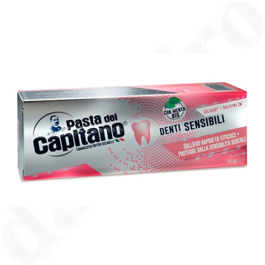 Pasta del Capitano Zahnpasta Sensitive 3x 75 ml - sensible Z&auml;hne