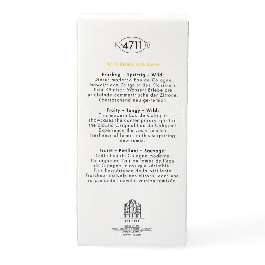4711 Remix Cologne Zitrone Eau de Cologne 100 ml