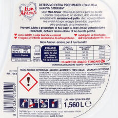 Paglieri Mon Amour Waschmittel Fresh Blue 1,56 L