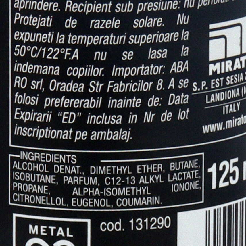 Intesa Unisex Pride2be Parfum Deodorant 3 x 125 ml