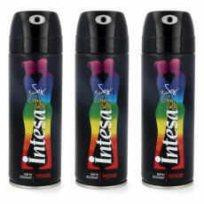 intesa unisex PRIDE2BE perfume deo spray 3x 125ml