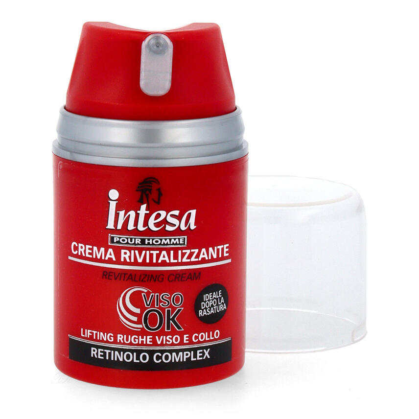 intesa pour Homme VISO OK Revitalisierende Gesichtscreme Lifting 2 x 50 ml + Wecker
