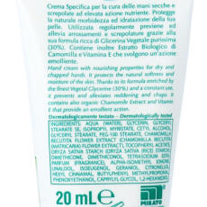 Glicemille Nutritive Handcreme Glicerin &amp; Kamille und Vitamin E 20 ml - travel