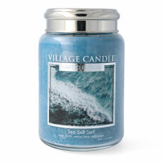 Village Candle Sea Salt Surf Duftkerze Gro&szlig;es Glas...