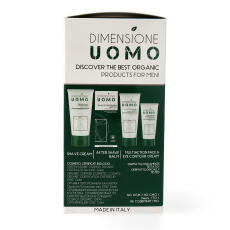 DIMENSIONE UOMO Geschenk Box mit Rasiercreme, After Shave Balsam &amp; Gesichts-/Augencreme