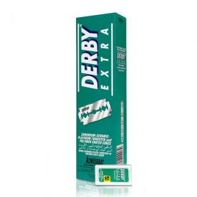 Derby Extra Super Stainless Green Double Edge Razor...