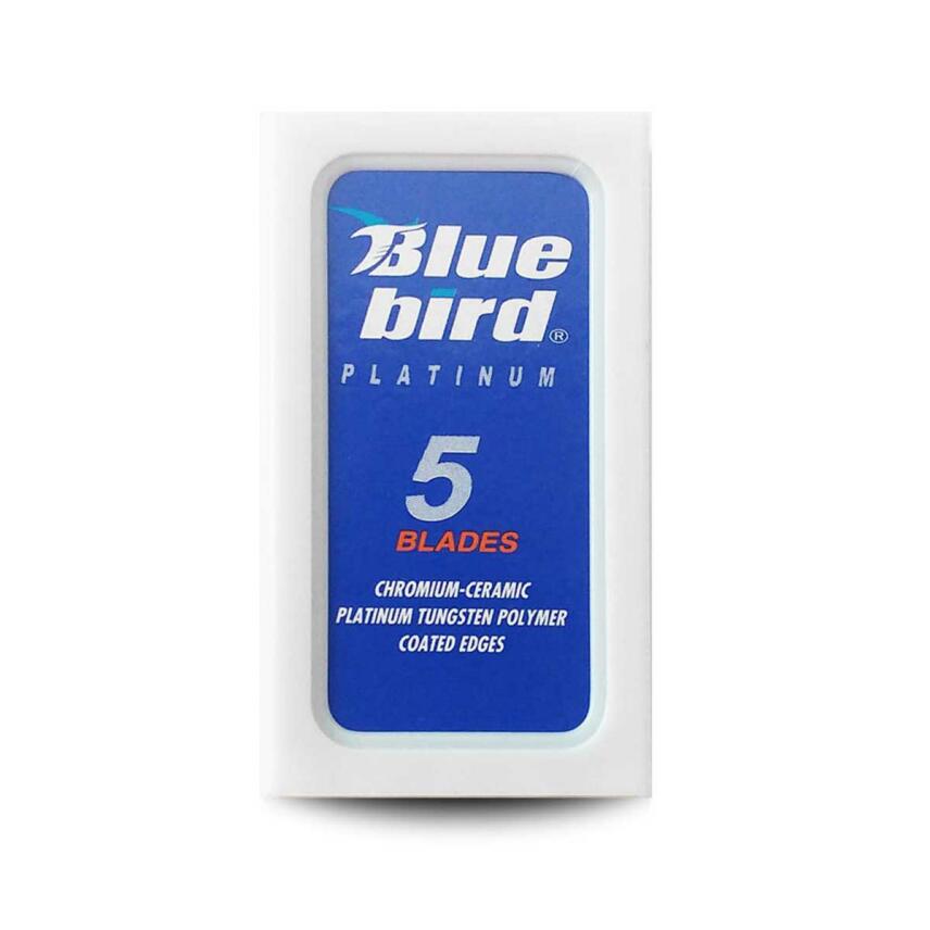 Derby Blue bird Platinum Stainless Double Edge Rasierklingen 20 x 5= 100 Klingen