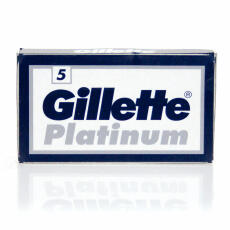 Gillette Platinum 5 razor blades Double Edge 20x5= 100...