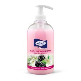 milmil Bath shower foam Musk & Blackberry 500ml