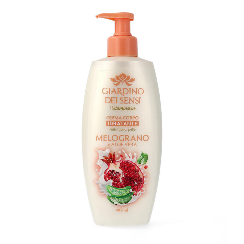 Giardino dei Sensi Granatapfel &amp; Aloe Vera K&ouml;rpercreme 400 ml