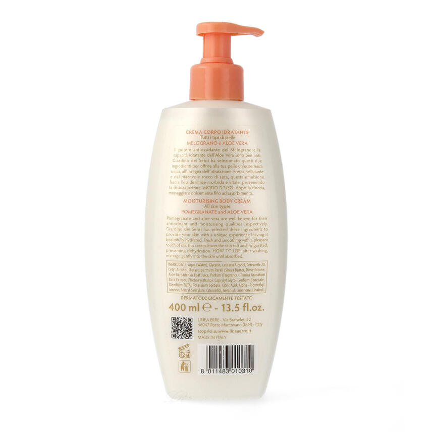 Giardino dei Sensi Granatapfel &amp; Aloe Vera K&ouml;rpercreme 400 ml