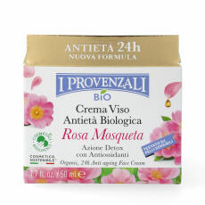 I Provenzali Bio Anti-Aging Detox Bio Gesichtscreme Rosa Mosqueta 50 ml