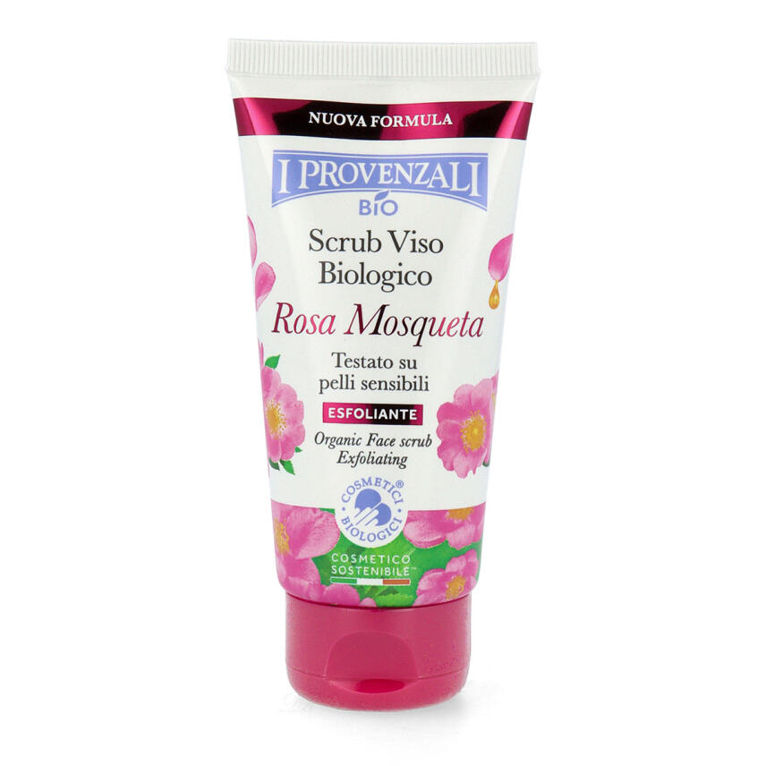 I Provenzali Bio Gesichtsscrub Rosa Mosqueta Wildrose 75 ml