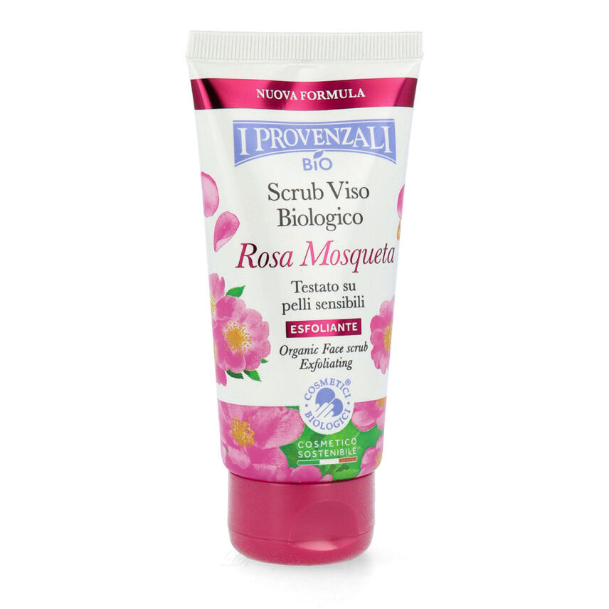 I Provenzali Bio Gesichtsscrub Rosa Mosqueta Wildrose 75 ml