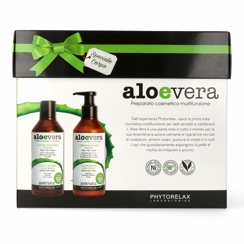 Phytorelax Aloe Vera Geschenkset Multi-Action Aloe Creme + Aloe Bad